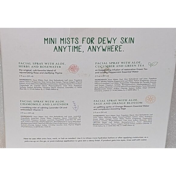 Mario Badescu Skin Care Mini Facial Mist Collection - Picture 2 of 2